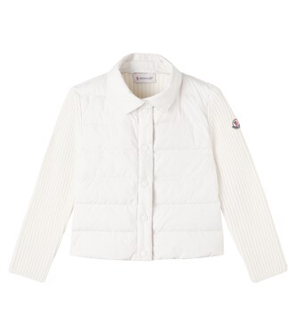 Down-paneled cardigan | Moncler Enfant