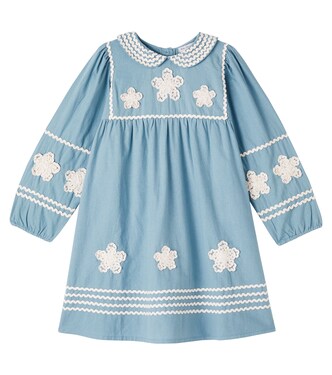 Inga embroidered cotton dress | Bebe Organic
