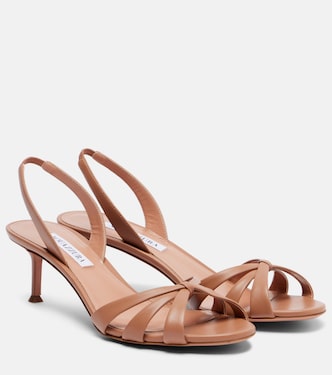Tati 50 leather sandals | Aquazzura