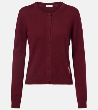 Cardigan brodé en cachemire et laine | Erdem