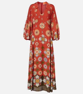 Robe longue Diva imprimée | La DoubleJ