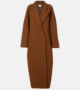 Yves wool-blend wrap coat | Fforme