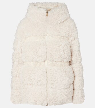Chaqueta de plumas Verie de teddy y macramé | Moncler