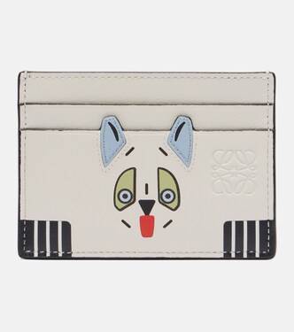 X Louis Wain Kartenetui Cats aus Leder | Loewe