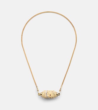 Collier Milky Way en or 18 ct, diamants et rubis | Marie Lichtenberg