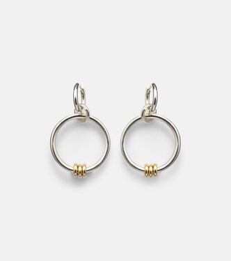 Boucles d’oreilles Asha en argent sterling et or 18 ct | Spinelli Kilcollin