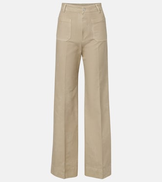 Alina high-rise wide-leg jeans | Victoria Beckham