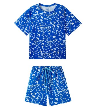 Cotton T-shirt and Bermuda shorts set | Fábula