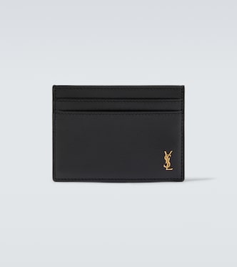 Cassandre leather card case | Saint Laurent