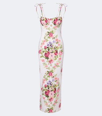 Vestido largo Petal floral | Montce
