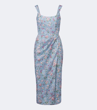 Marla floral lace bustier dress | Markarian