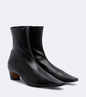 Nevada leather ankle boots | Khaite