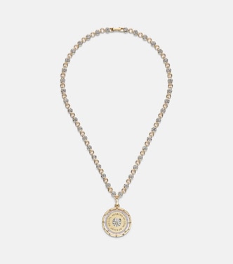 Lovestruck Commitment 18kt gold pendant necklace with diamonds | FoundRae