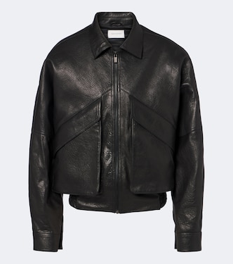 Leather blouson jacket | Magda Butrym