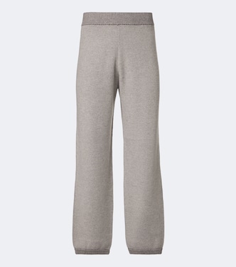 Mr Banksy cashmere wide-leg pants | Arch4