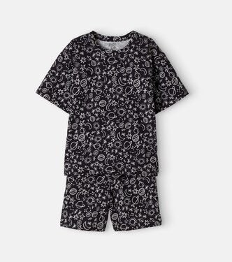 Bedrucktes Set aus T-Shirt und Shorts | Fábula