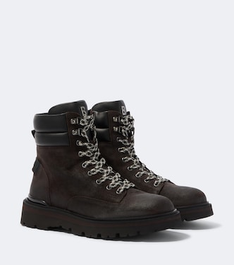 Seoul suede lace-up boots | Bogner
