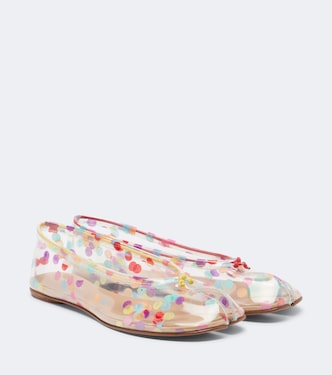 Bedruckte Ballerinas Tabi | Maison Margiela