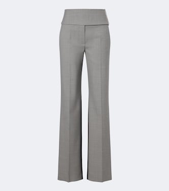 Pantalon droit en laine vierge | Sportmax
