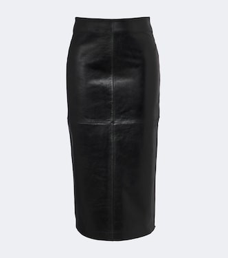 Leather pencil skirt | Sportmax