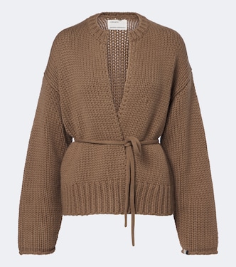 N°384 Ginza cashmere wrap cardigan | Extreme Cashmere
