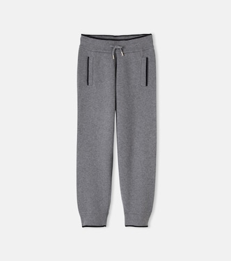 Cotton and wool sweatpants | Chloé Kids
