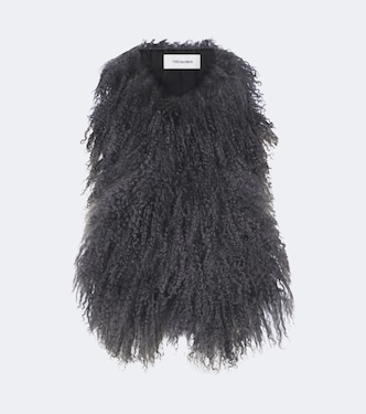 Shearling scarf | Yves Salomon