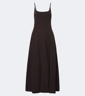 Jill cotton-blend maxi dress | Staud