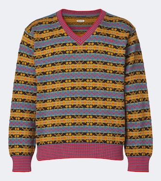 Bracken Fair Isle cotton sweater | Bode