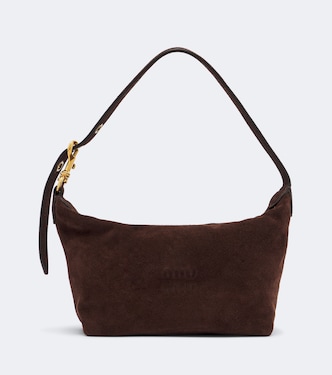 Spirit suede shoulder bag | Miu Miu