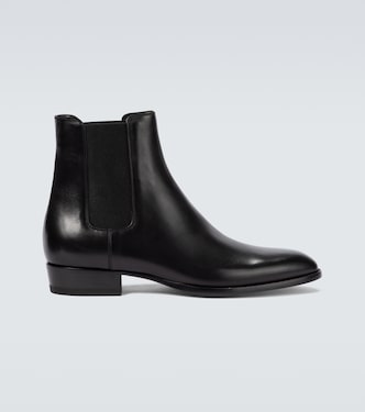 Wyatt leather Chelsea boots | Saint Laurent