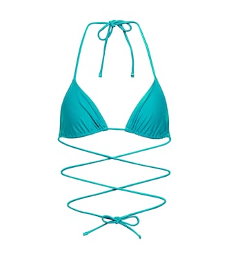 Praia tie-around bikini top | Tropic of C