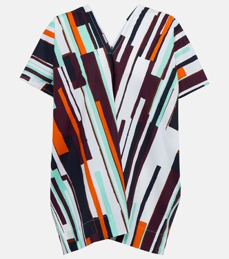 Top imprimé en coton | Plan C