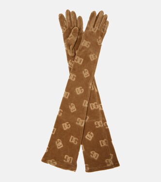 DG chenille gloves | Dolce&Gabbana