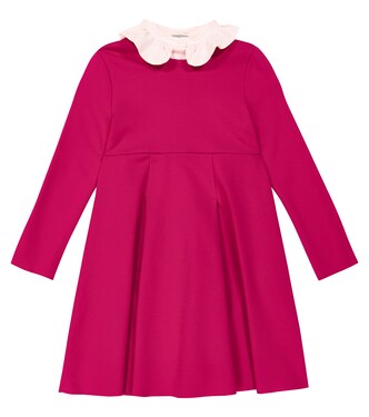 Pleated jersey dress | Il Gufo