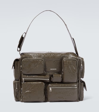 Superbusy Large leather shoulder bag | Balenciaga