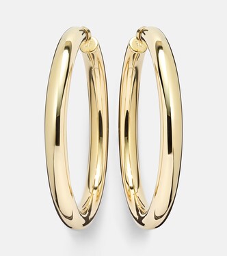 Jamma 10kt gold-plated hoop earrings | Jennifer Fisher