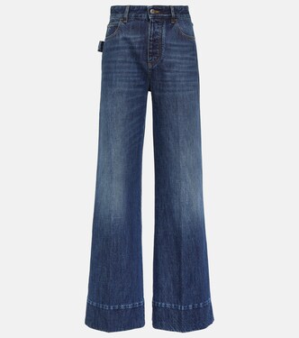 High-rise wide-leg jeans | Bottega Veneta