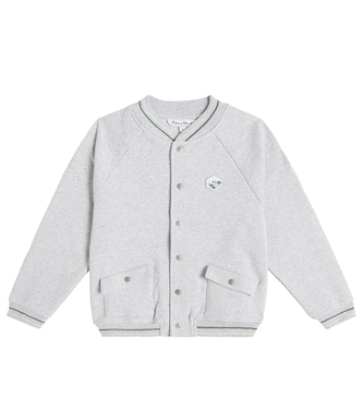 Teddy cotton fleece cardigan | Tartine et Chocolat
