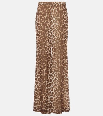Leopard-print flared pants | Zimmermann