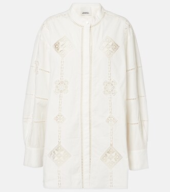 Soeline cotton poplin blouse | Isabel Marant