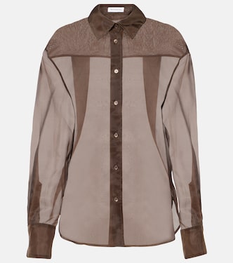 Hemd Peri aus einem Seidengemisch | The Frankie Shop