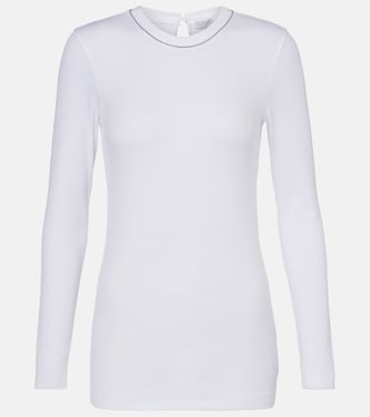 Cotton-blend top | Brunello Cucinelli