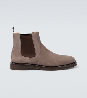 Chelsea Boots aus Veloursleder | Brunello Cucinelli
