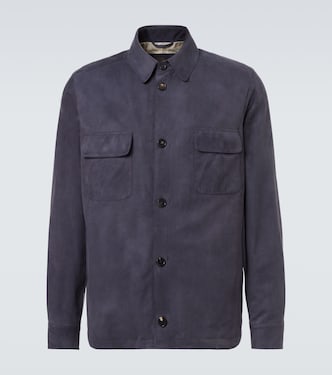 Suede overshirt | Loro Piana