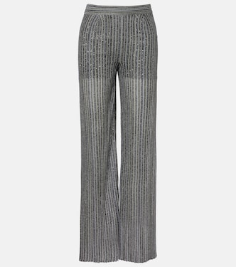 Pantalon palazzo en Lurex® à sequins | Missoni