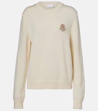 Logo virgin wool sweater | Moncler