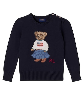 Jersey Polo Bear de algodón | Polo Ralph Lauren Kids