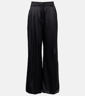 Silk-blend satin wide-leg pants | Nina Ricci