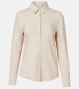 Badesse linen-blend shirt | Max Mara